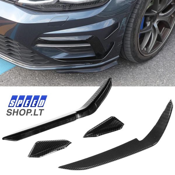 GOLF 7 priekinio bamperio spoileriai 4